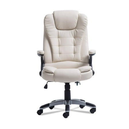 heated office chair epic heated office massage chairhighback pu leather computer chair w360 degree adjustable height armrest white walmartcom heated office chair epic heated office massage chairhighback pu leather computer chair w360 degree adjustable height armrest white walmartcom